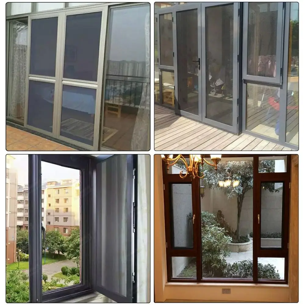 moustiquaire bois compatible