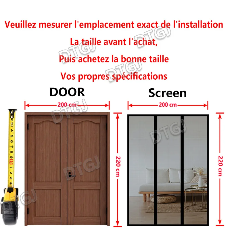 moustiquaire magnétique baie vitrée