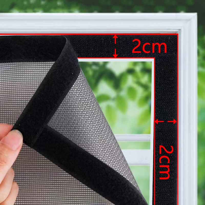 Moustiquaire anti-insectes noire