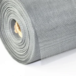 tissu moustiquaire gris