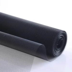 tissu moustiquaire noir