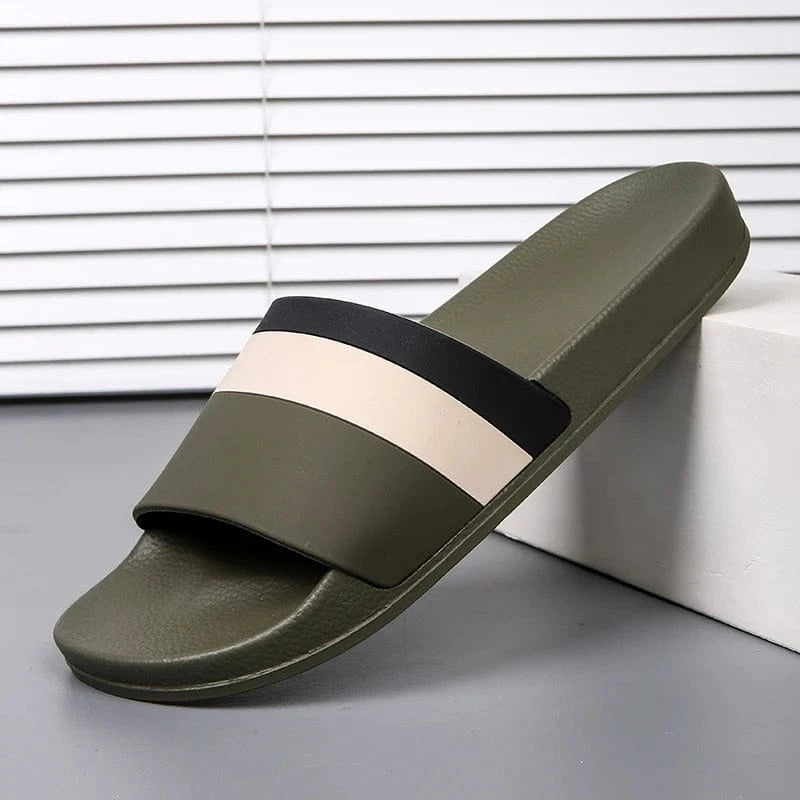 chausson homme bord de mer