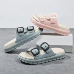 chausson ouvert femme