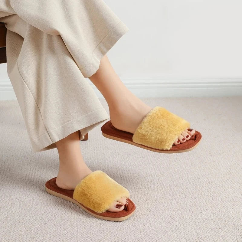 chaussons maison pour femme