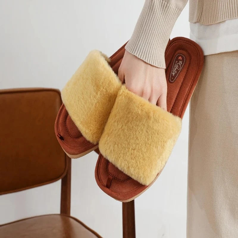 chaussons femme élégants
